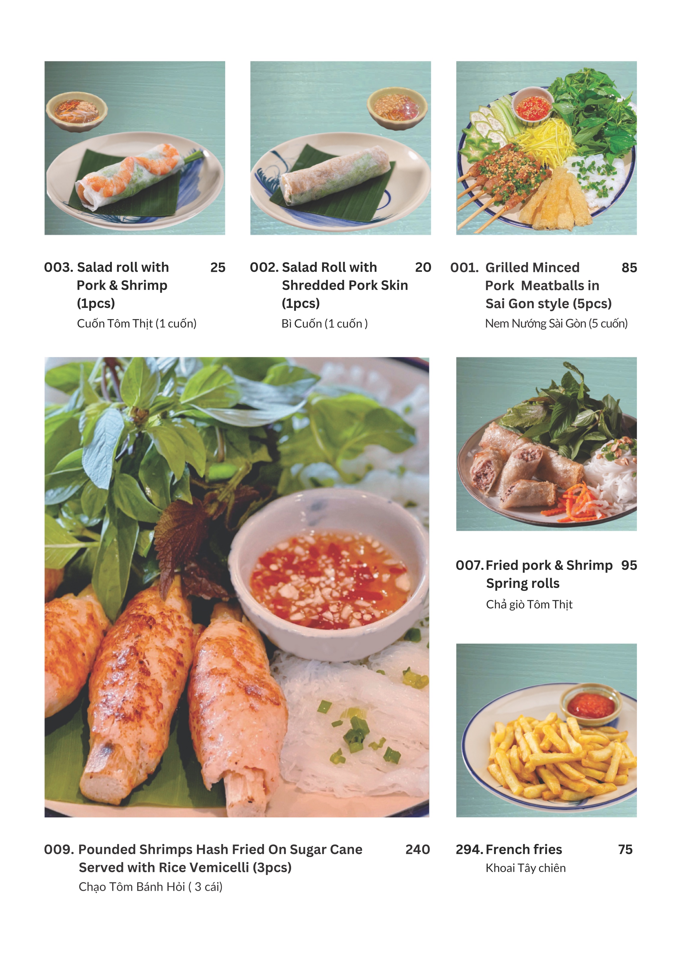 Ngon Nha Trang Menu page 5