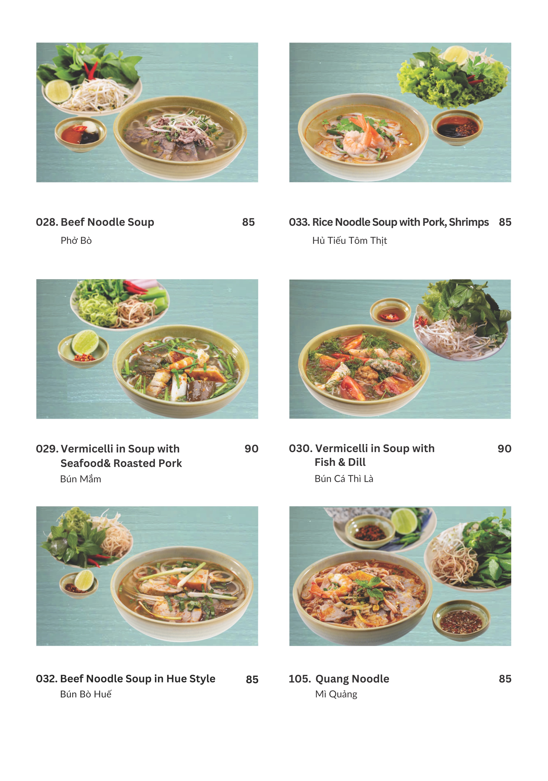 Ngon Nha Trang Menu page 15