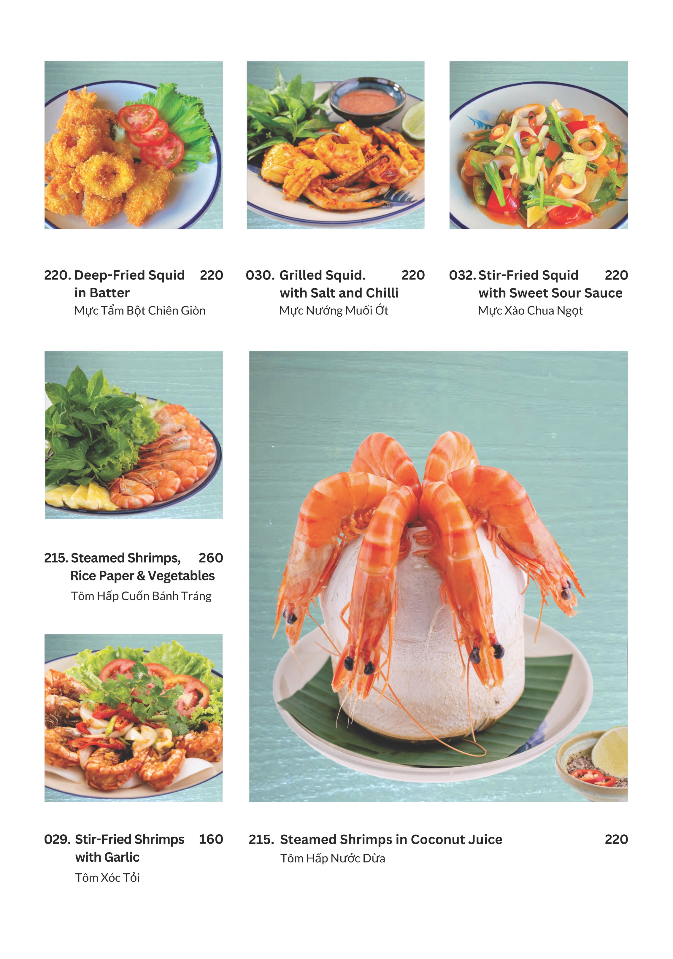 Ngon Nha Trang Menu page 18