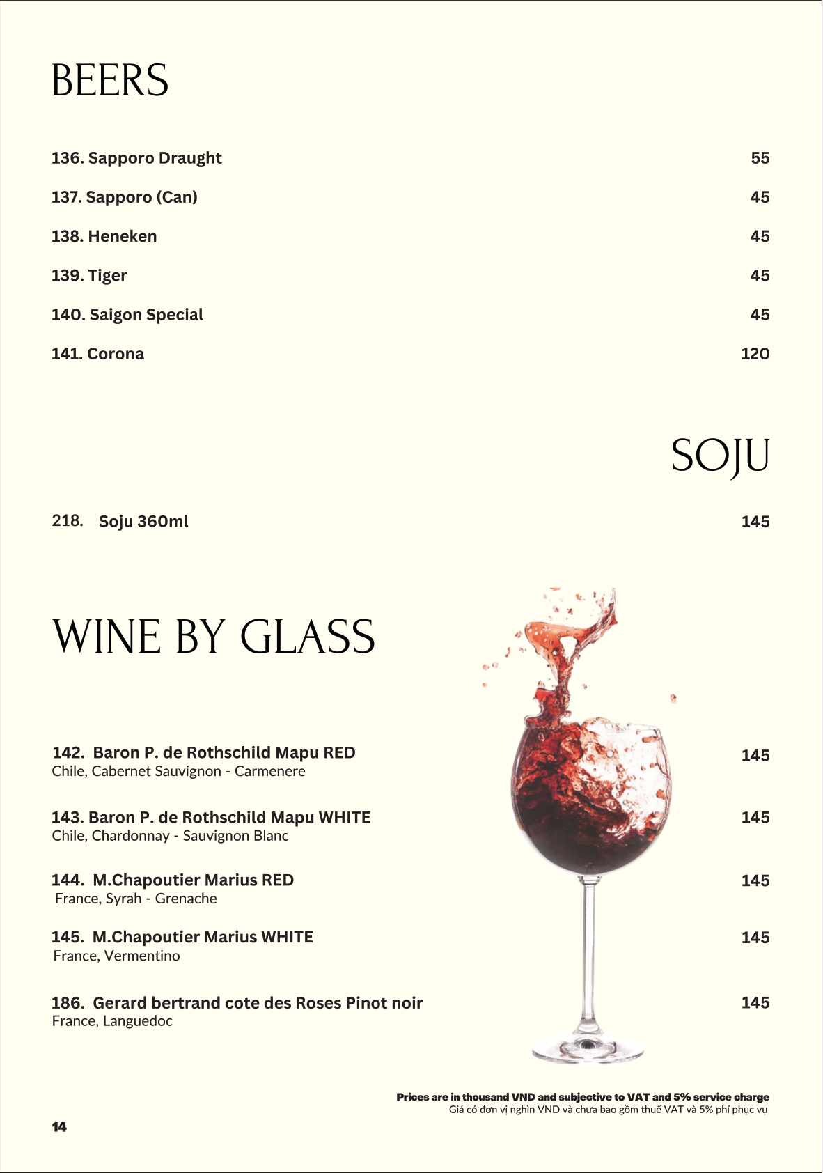 Ngon Nha Trang Menu page 38