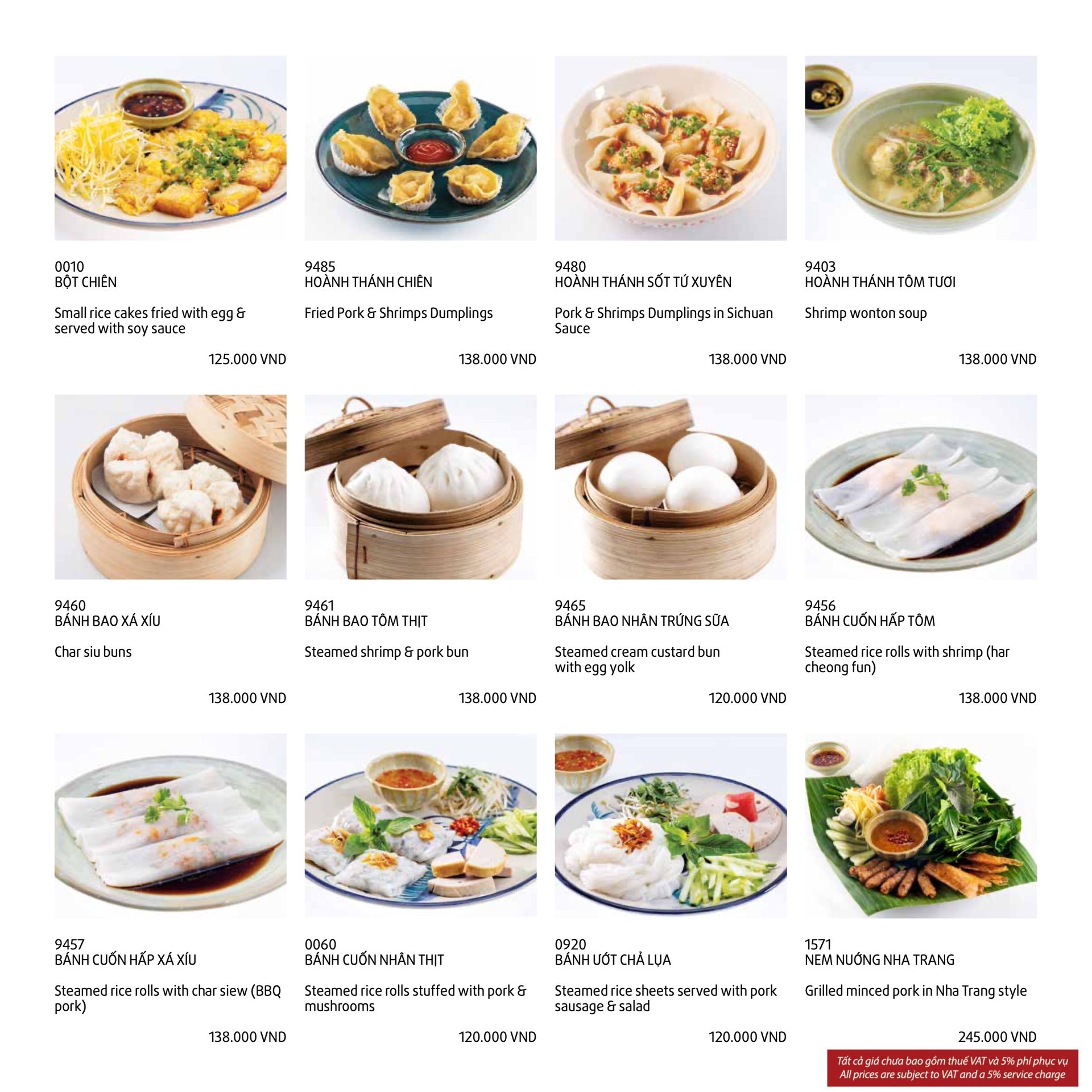 Menu page 5