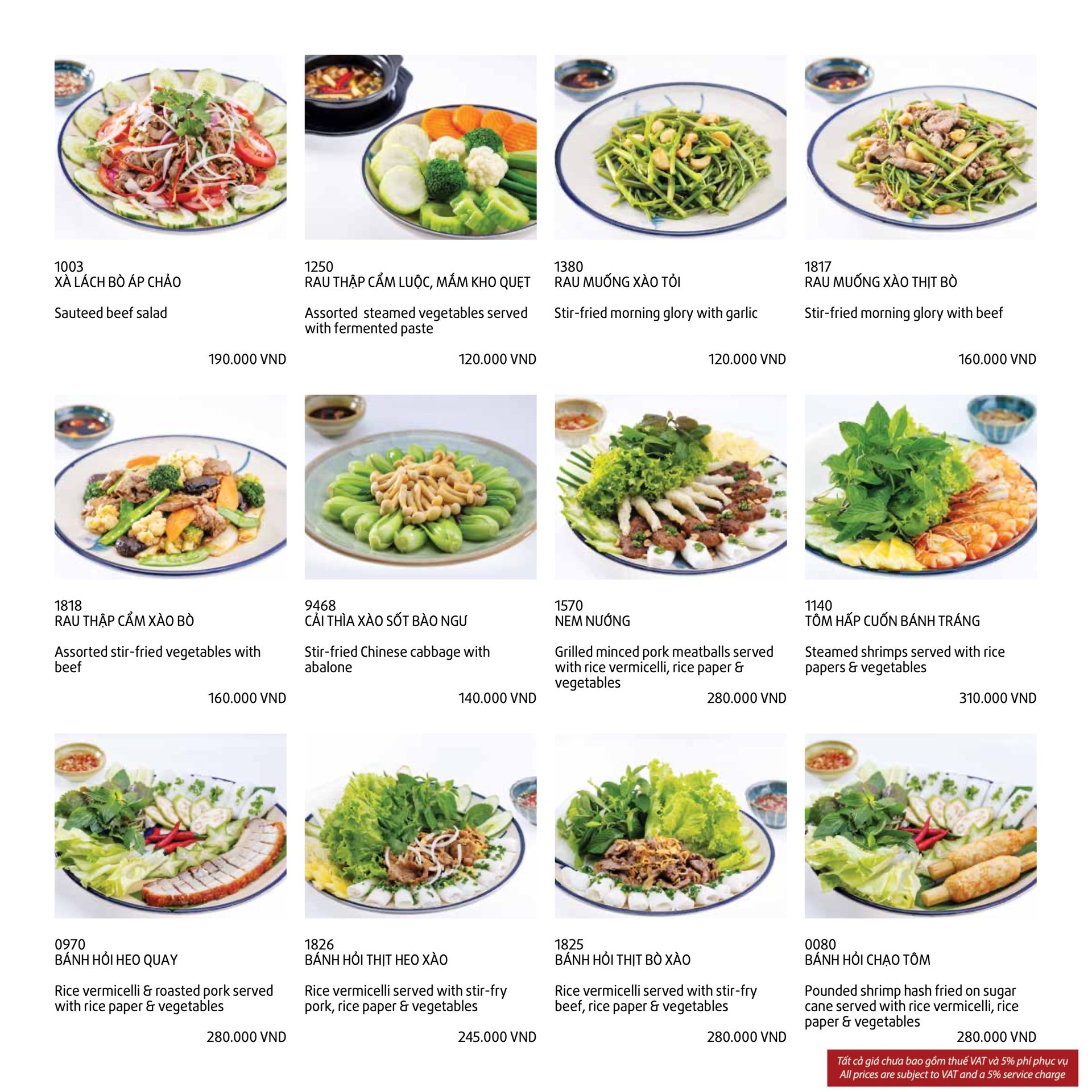 Menu page 15