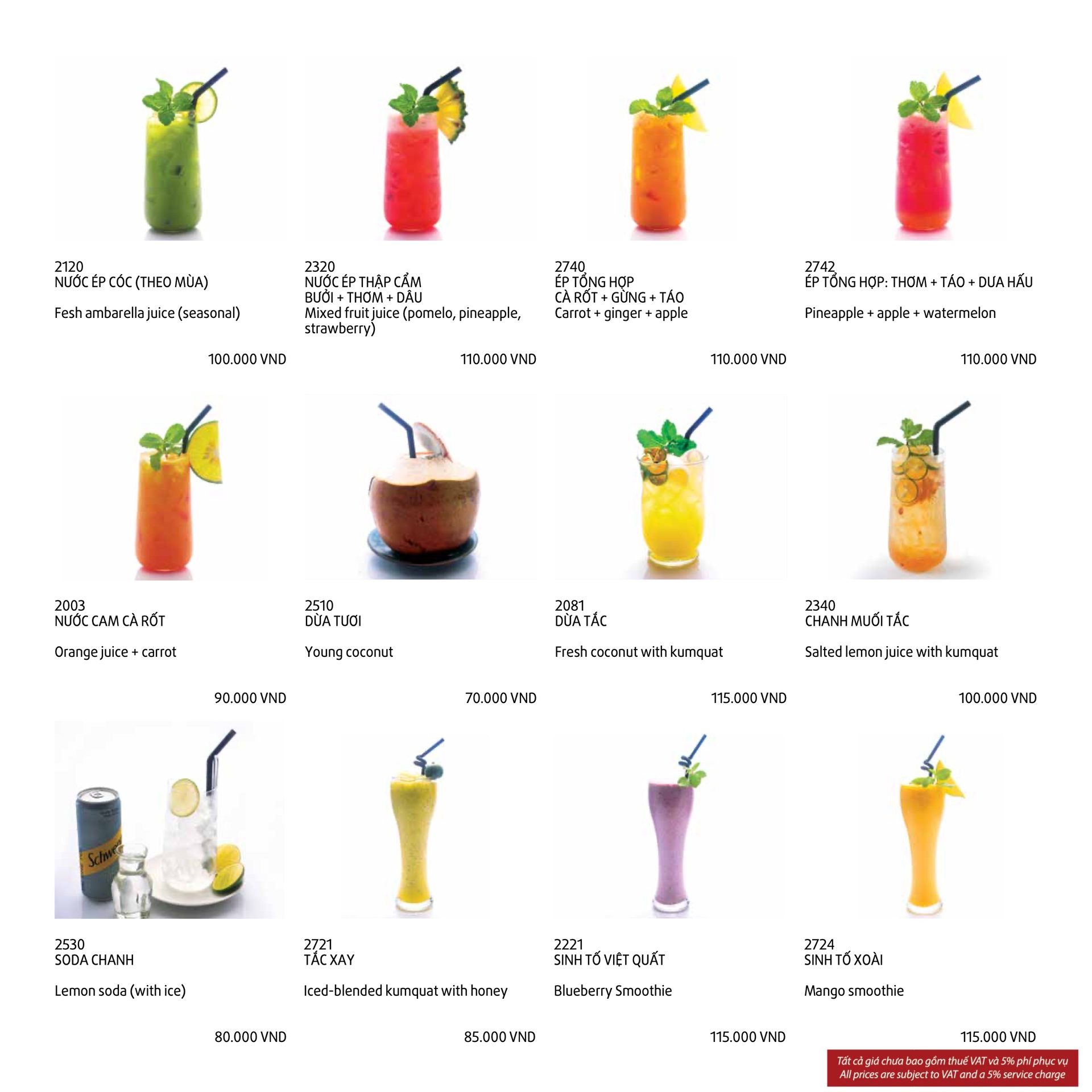 Menu page 29