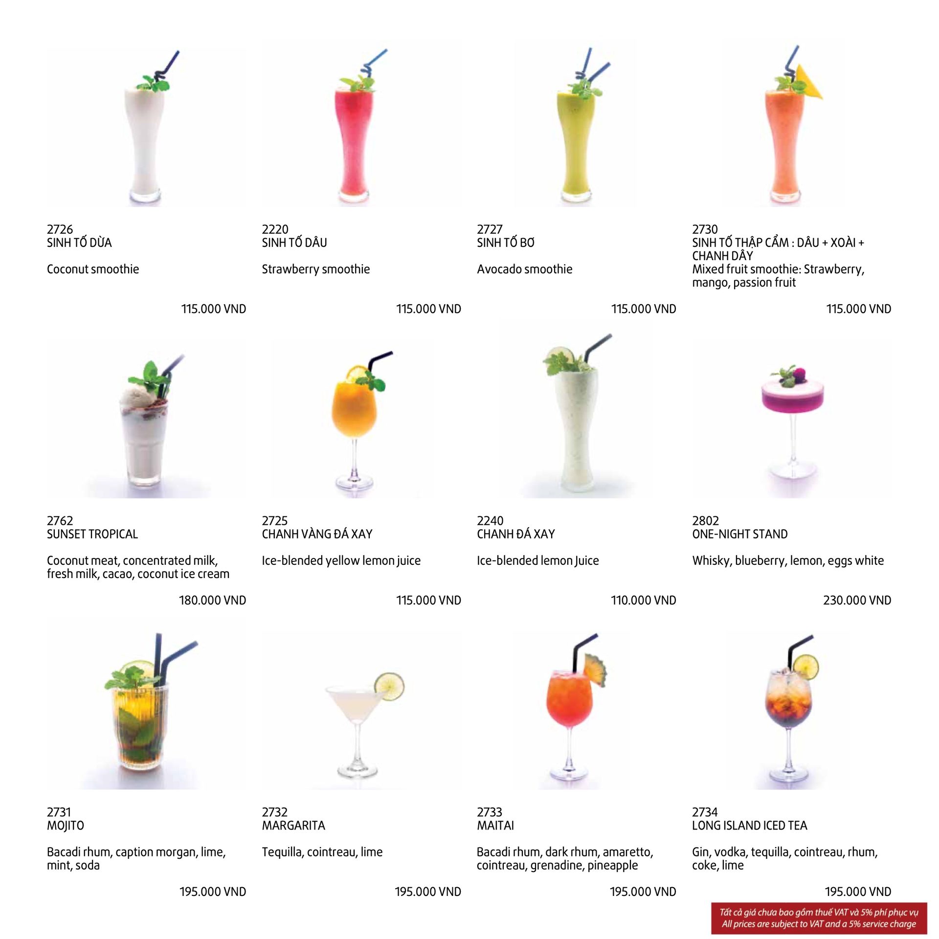 Menu page 30