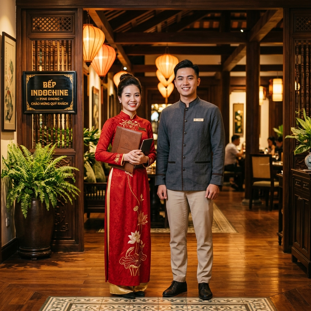 Tuyển Dụng Nhân Viên Phục Vụ, Lễ Tân